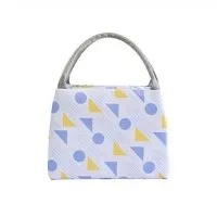 Paj rwb Canvas Tote Lub Hnab Txias